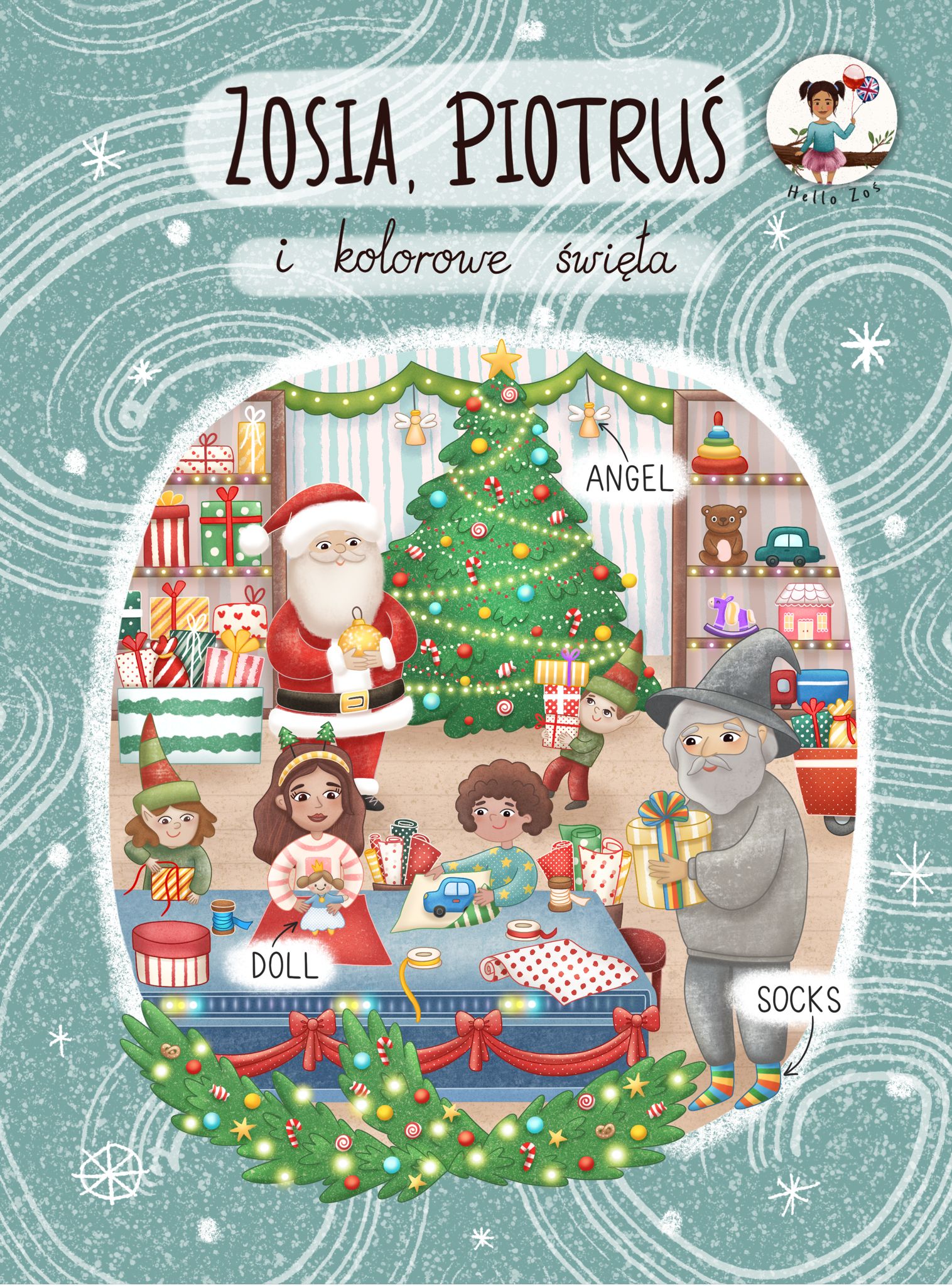 Zosia Piotruś i kolorowe swieta z efektami